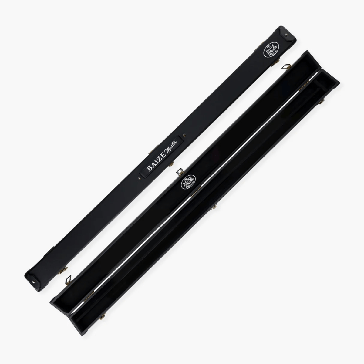 Baize Master Black Marksman ¾ Joint English Pool Cue and Case Set with 8.5mm Baize Master Blue Pressed Tip