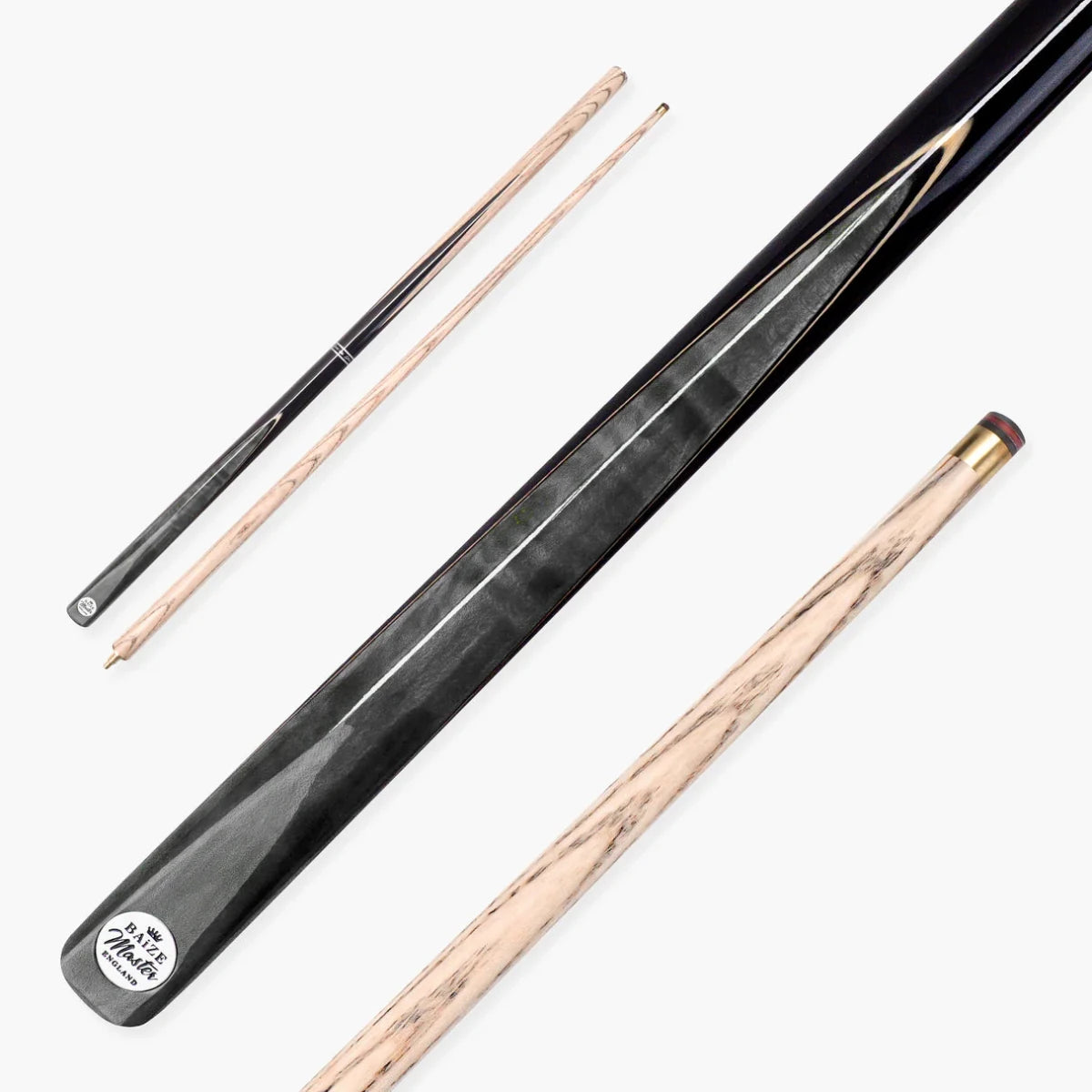 Baize Master Conquest 2 - 57inch Snooker Pool Cue - 2 Piece - 9.5mm Tip