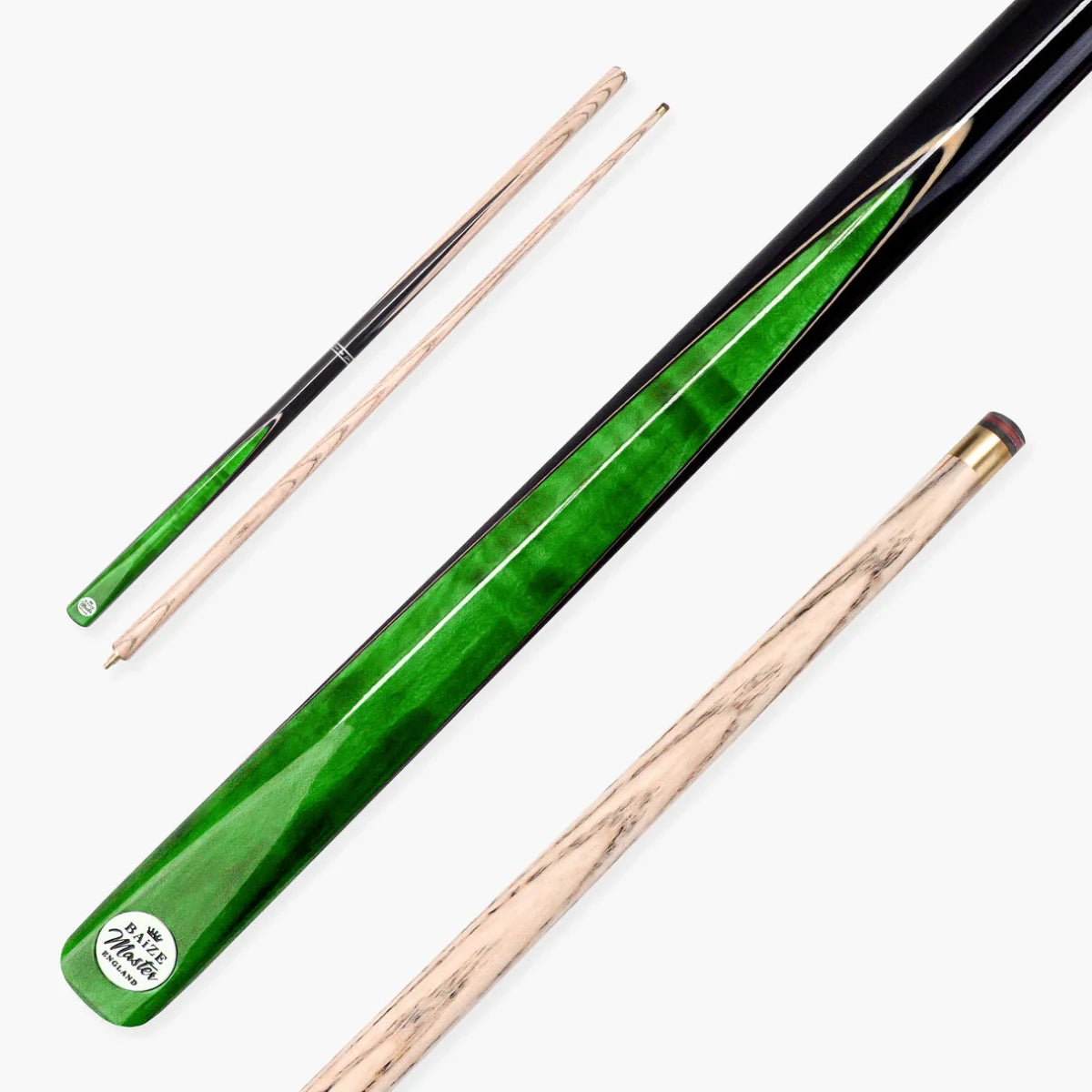 Baize Master Conquest 2 - 57inch Snooker Pool Cue - 2 Piece - 9.5mm Tip