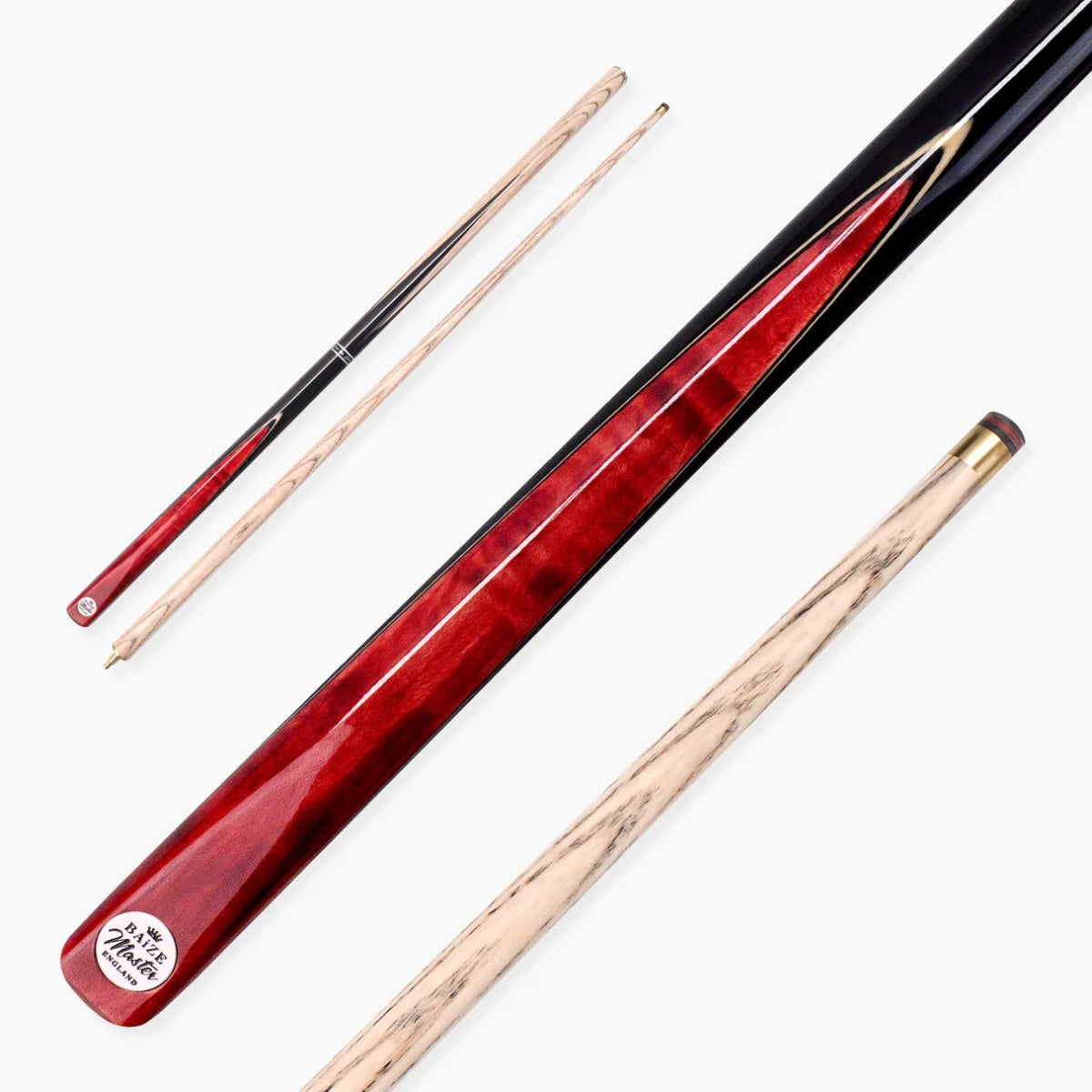 Baize Master Conquest 2 - 57inch Snooker Pool Cue - 2 Piece - 9.5mm Tip