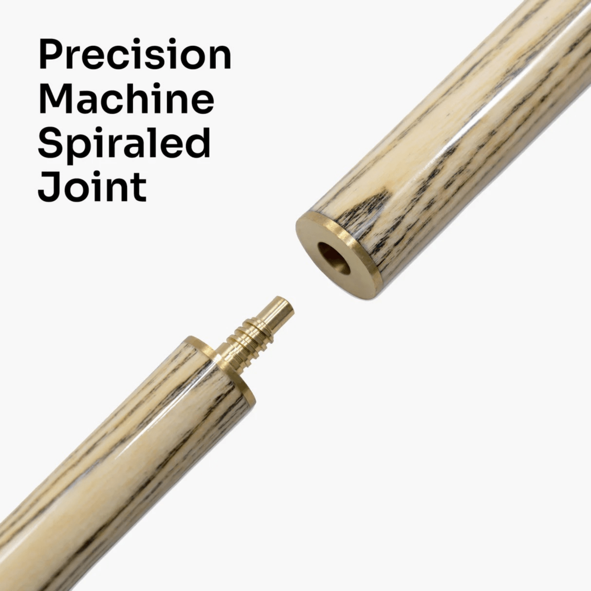 Baize Master Conquest Junior Kids Snooker Pool Cue - 42inch - 2 Piece