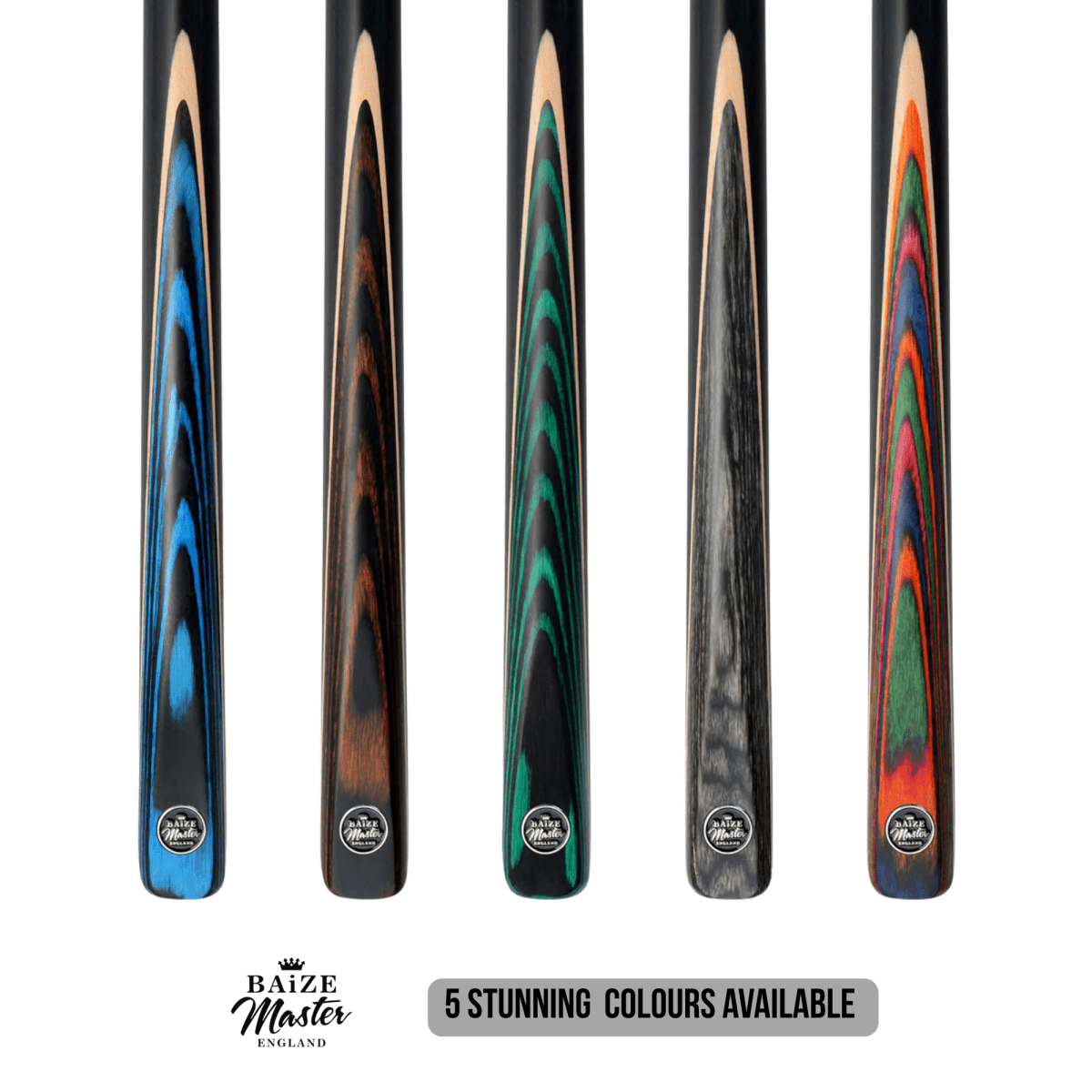 Baize Master Copper Crusher 57 Inch ¾ Joint English Pool Break Cue - 11mm Tip – For Breaking Only