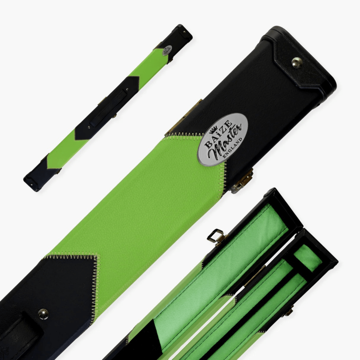 Baize Master Deluxe ARROW 2 - Piece Snooker/Pool Cue Case - 8 Colours