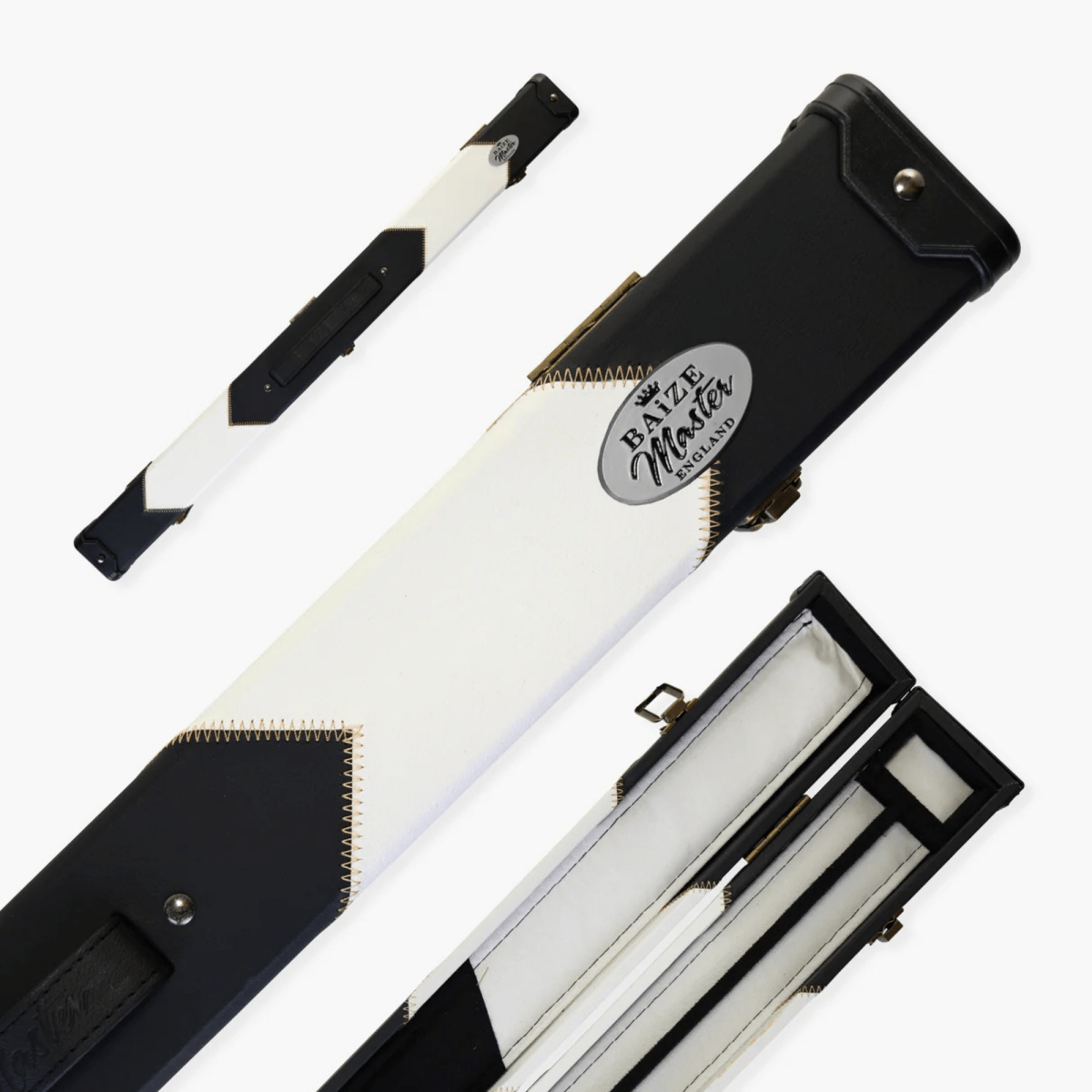 Baize Master Deluxe ARROW 2 - Piece Snooker/Pool Cue Case - 8 Colours