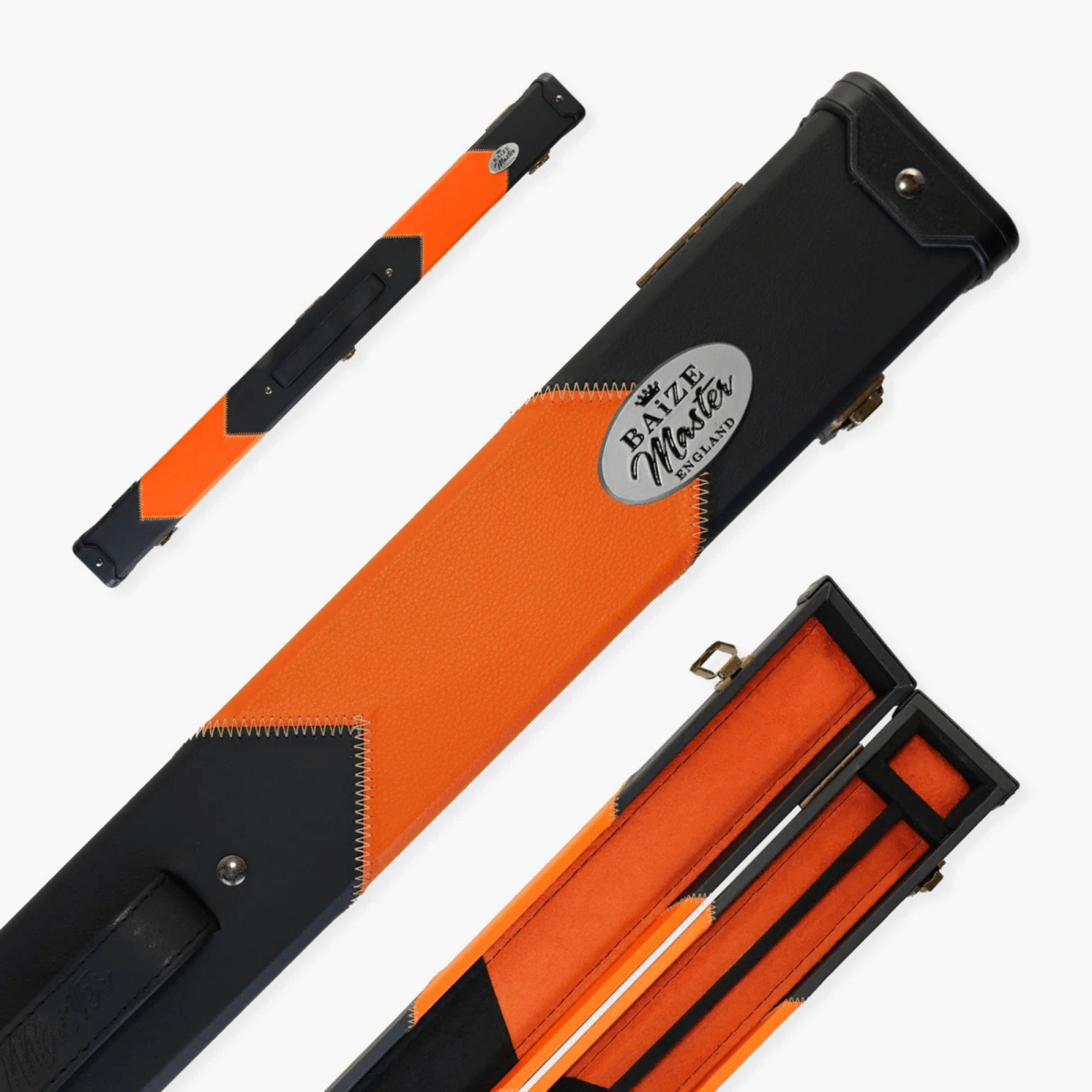 Baize Master Deluxe ARROW 2 - Piece Snooker/Pool Cue Case - 8 Colours