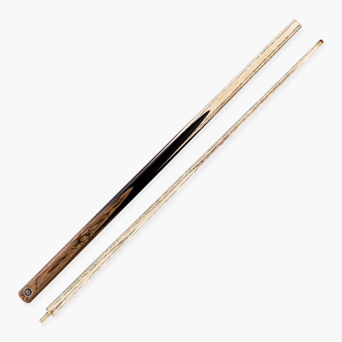 Baize Master Golden Sandalwood 57 inch 2 Piece Centre Joint English Pool Cue - 8.5mm Pro Layered Tip