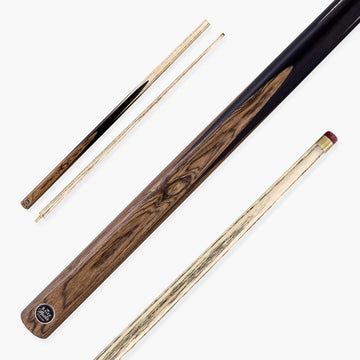 Baize Master Golden Sandalwood 57 inch 2 Piece Centre Joint English Pool Cue - 8.5mm Pro Layered Tip