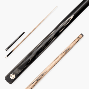 Baize Master Grey Marksman ¾ Joint English Pool Cue with 8.5mm Baize Master Blue Pressed Tip