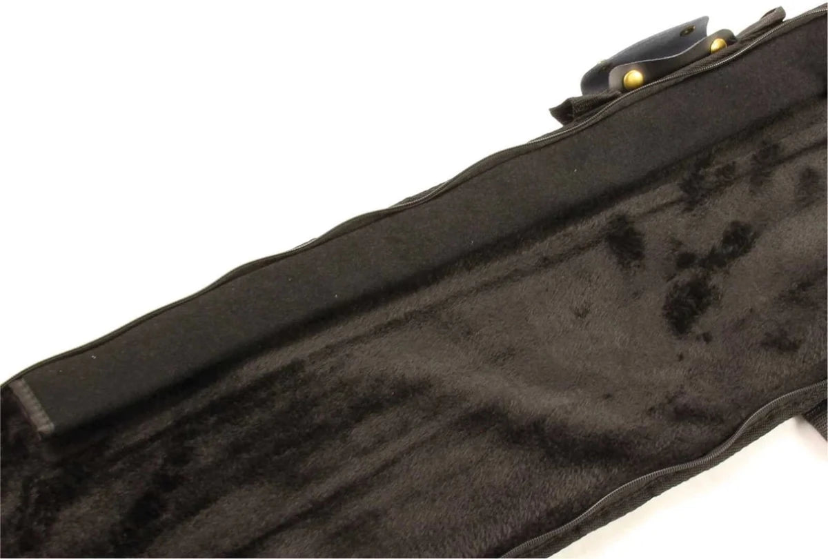 Baize Master LONG LUXURY THICK PADDED 3pc Cue Case for 3/4 JOINT Snooker Cues