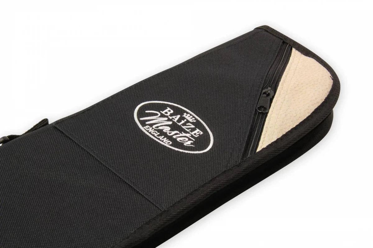 Baize Master LONG LUXURY THICK PADDED 3pc Cue Case for 3/4 JOINT Snooker Cues