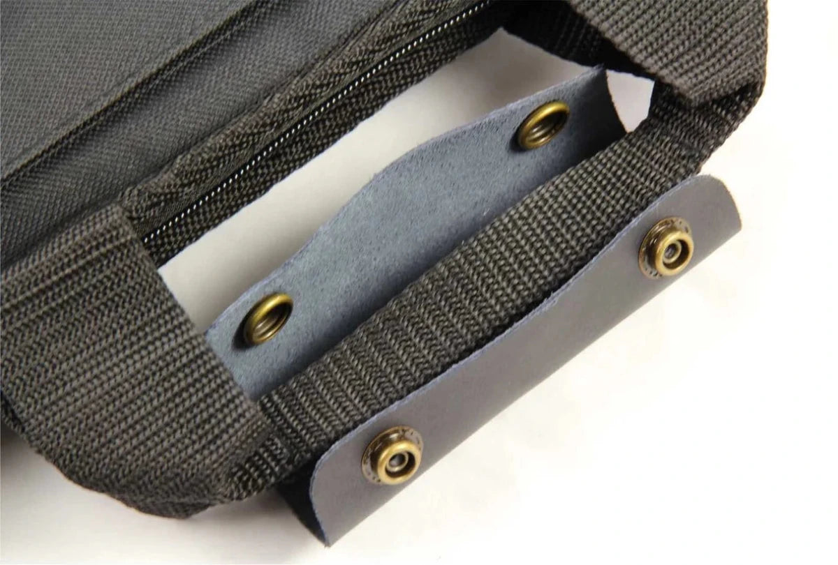 Baize Master LONG LUXURY THICK PADDED 3pc Cue Case for 3/4 JOINT Snooker Cues