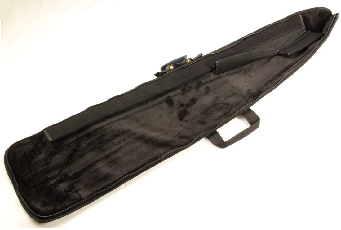 Baize Master LONG LUXURY THICK PADDED 3pc Cue Case for 3/4 JOINT Snooker Cues