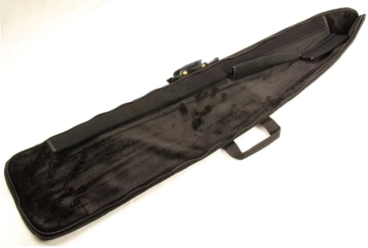 Baize Master LONG LUXURY THICK PADDED 3pc Cue Case for 3/4 JOINT Snooker Cues