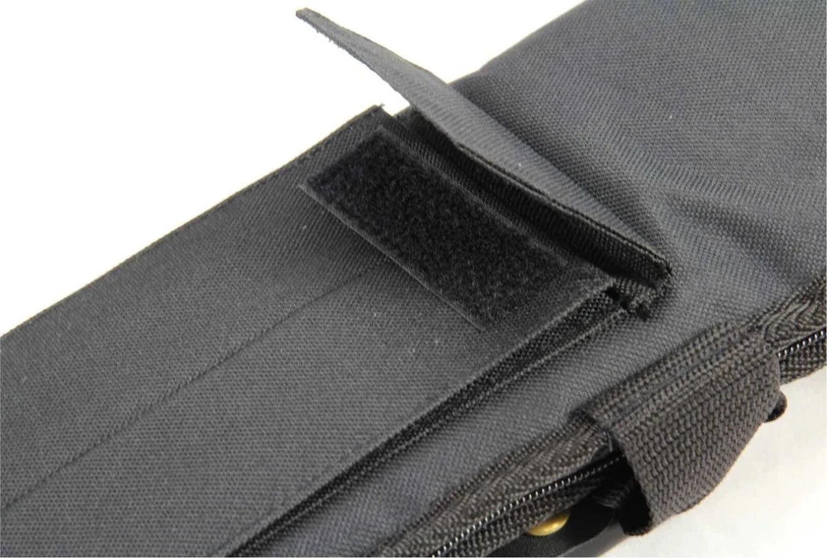Baize Master LONG LUXURY THICK PADDED 3pc Cue Case for 3/4 JOINT Snooker Cues