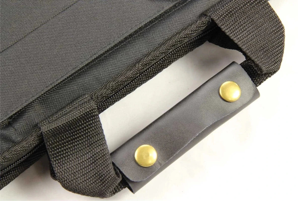 Baize Master LONG LUXURY THICK PADDED 3pc Cue Case for 3/4 JOINT Snooker Cues
