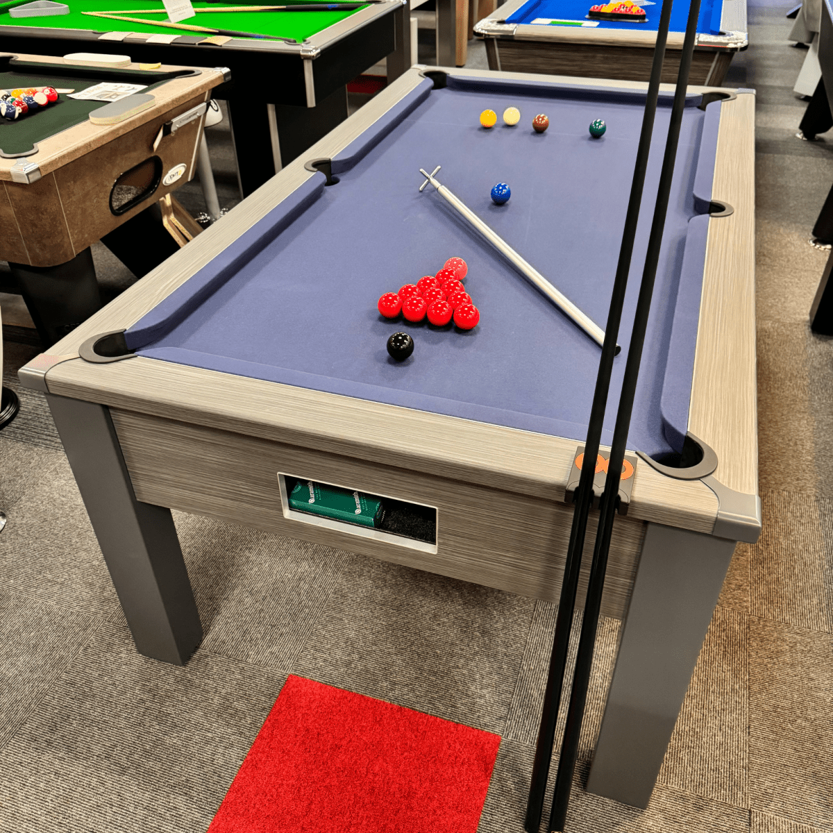 Baize Master Metallic Telescopic Rest with Cross Rest Head