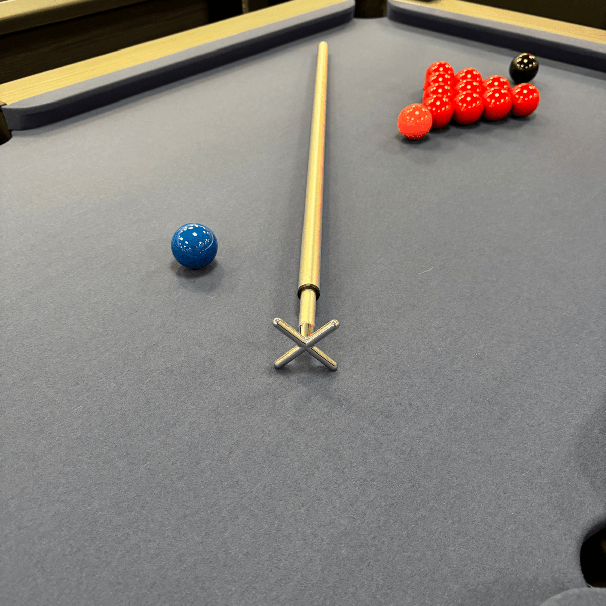 Baize Master Metallic Telescopic Rest with Cross Rest Head