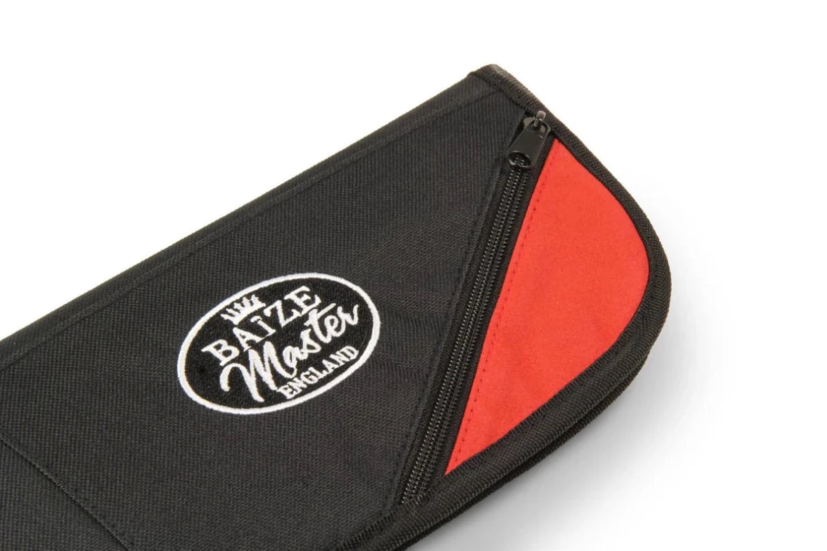 Baize Master RED FLASH Luxury Soft Case for 2pc Centre - Jointed Cue & Mini Ext