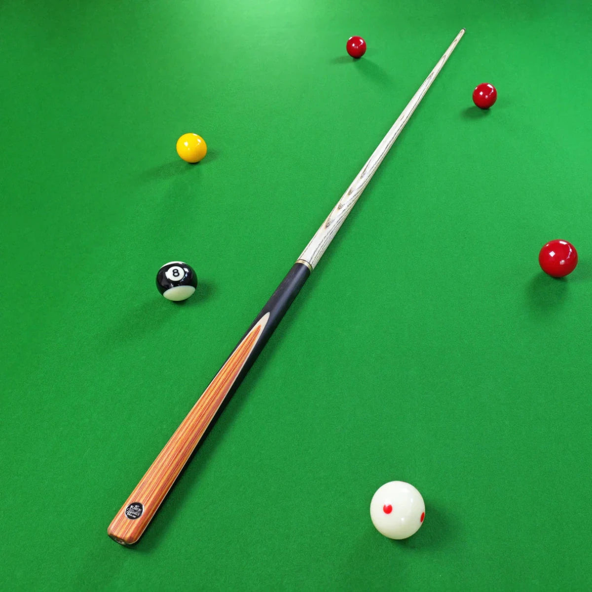 Baize Master Tan Crusher 57 Inch ¾ Joint English Pool Break Cue - 11mm Tip – For Breaking Only
