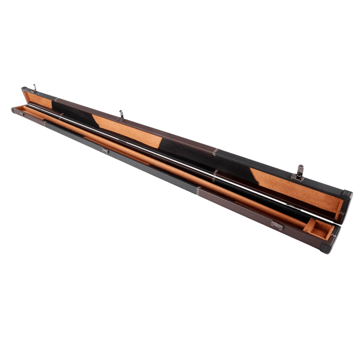 Britannia 3/4 Black and Brown Cue Case