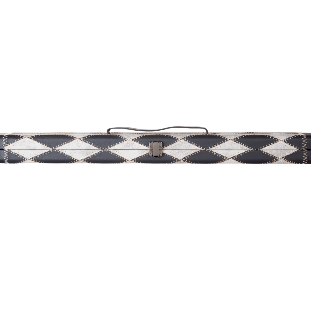 Britannia Black & Grey Diamond 3/4 Jointed Pool/Snooker Cue Case