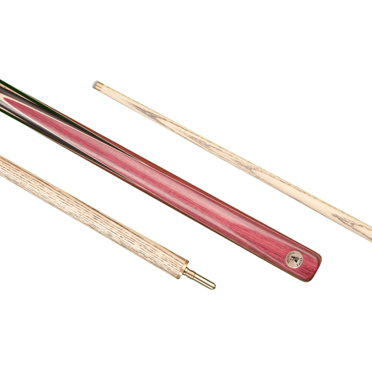 Britannia Brit Pro Satan 2 Piece Pool Cue - 57" - 8.5mm Tip