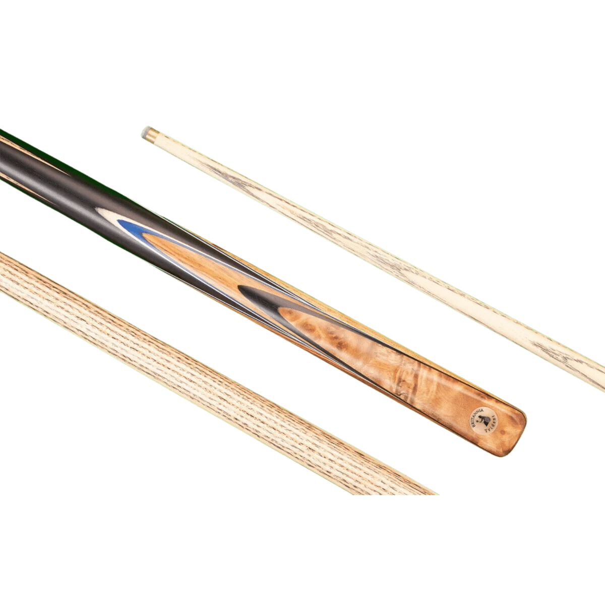 Britannia Brit Pro Trident 1 Piece Pool Cue - 57" - 8.5mm Tip