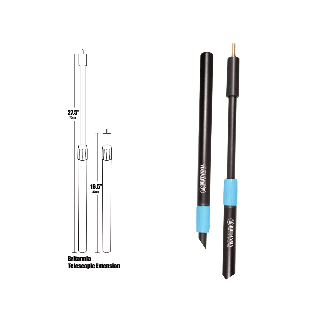 Britannia Sidewinder 3/4 English Pool Cue & Case Set