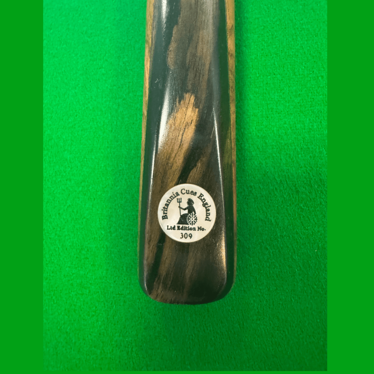 Britannia Steel Limited Edition 58" Snooker Cue - 9.7mm Tip