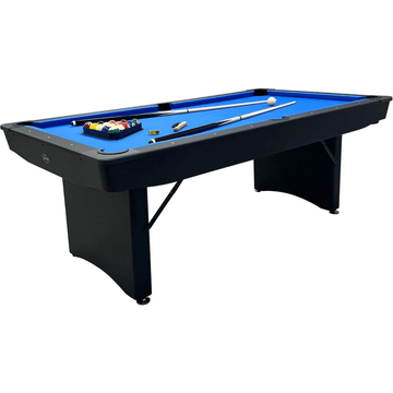 Buffalo Challenger II Black American Folding Pool Table - 7ft