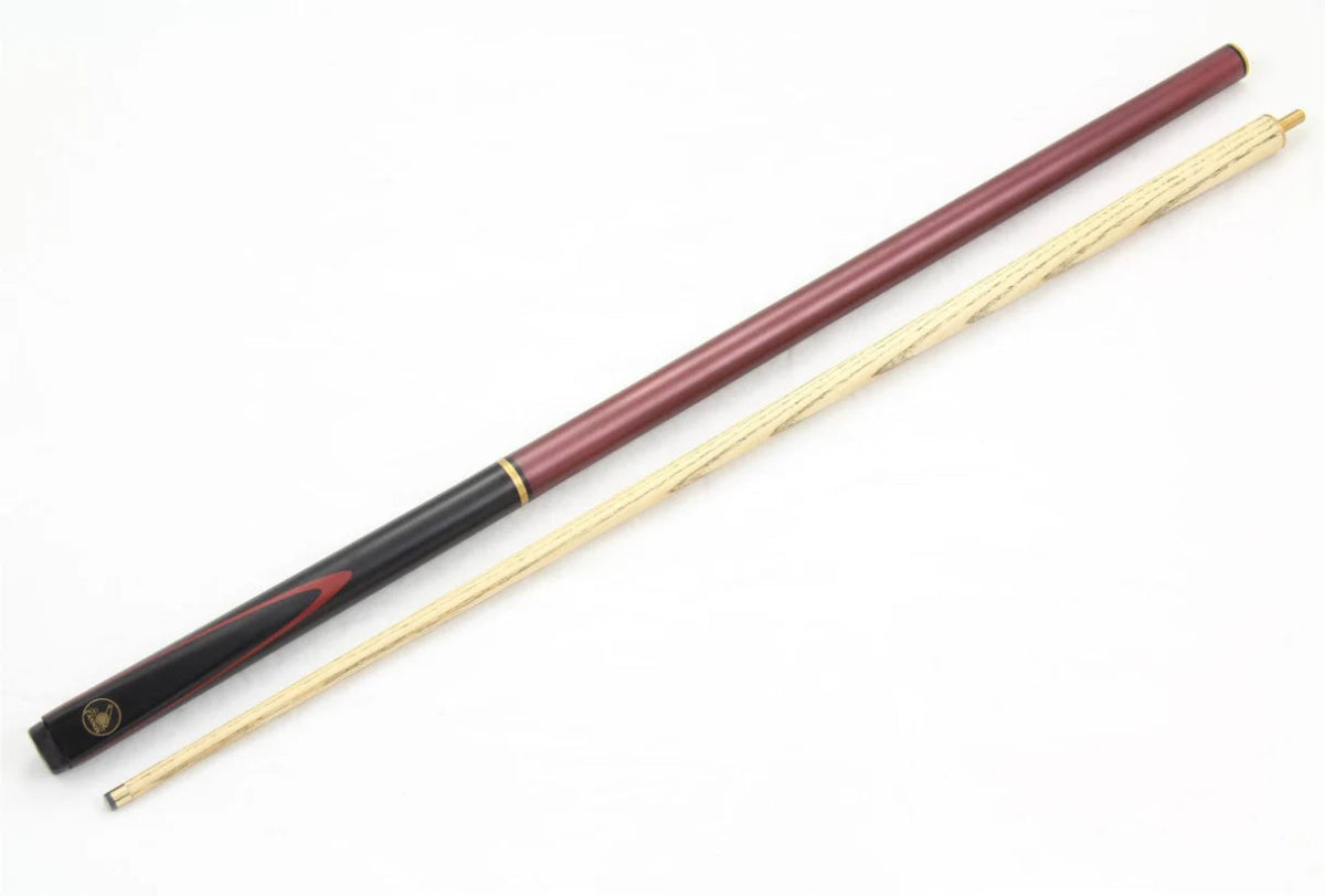 Cannon Black & Red Viper 3 Piece Snooker Pool Cue by Peradon