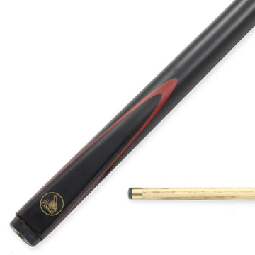 Cannon Black & Red Viper 3 Piece Snooker Pool Cue by Peradon