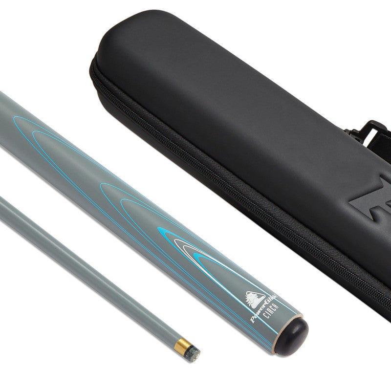 PowerGlide CIRCA 2 Piece Snooker Pool Cue & SVARTUR Case - 57 inch Cue Set