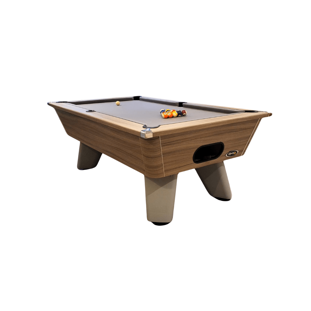 Cry Wolf Outdoor Tournament Pool Table - Driftwood