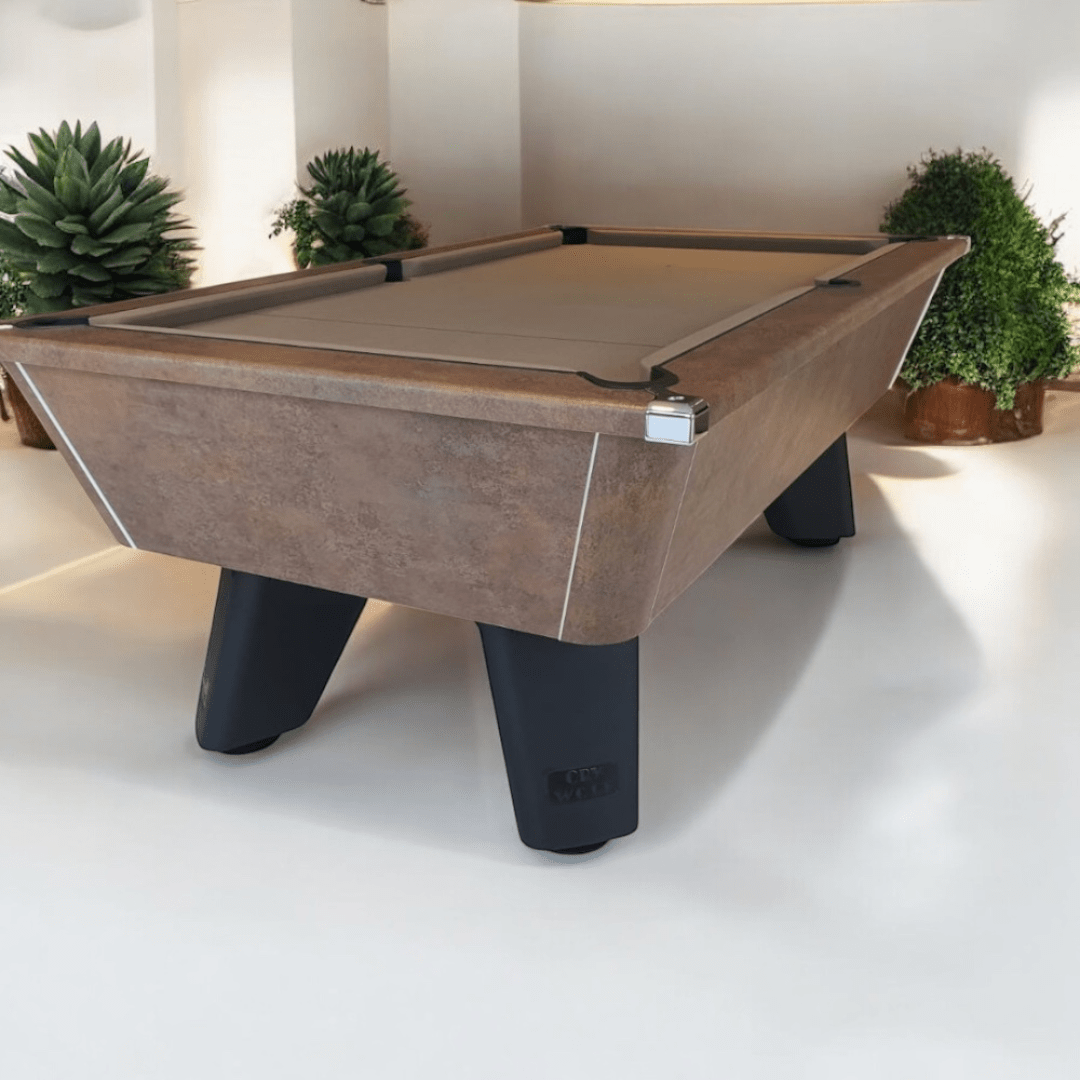 Cry Wolf Outdoor Tournament Pool Table - Italian Bronze