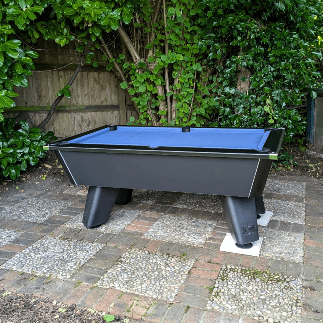 Cry Wolf Outdoor Tournament Pool Table - Matt Black