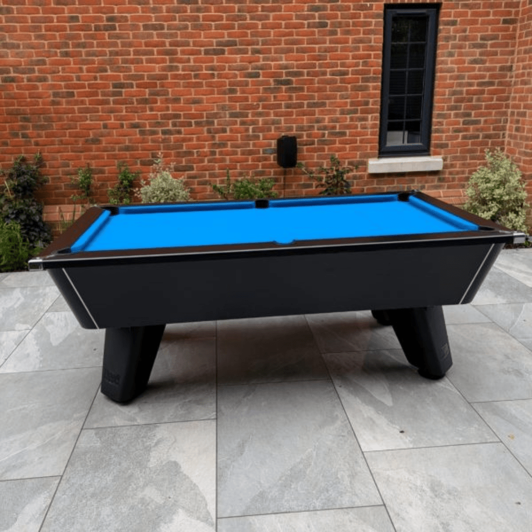 Cry Wolf Outdoor Tournament Pool Table - Matt Black