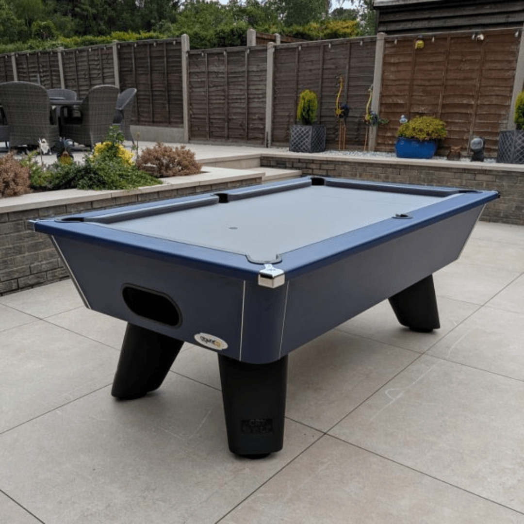 Cry Wolf Outdoor Tournament Pool Table - Midnight Blue