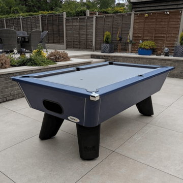 Cry Wolf Outdoor Tournament Pool Table - Midnight Blue