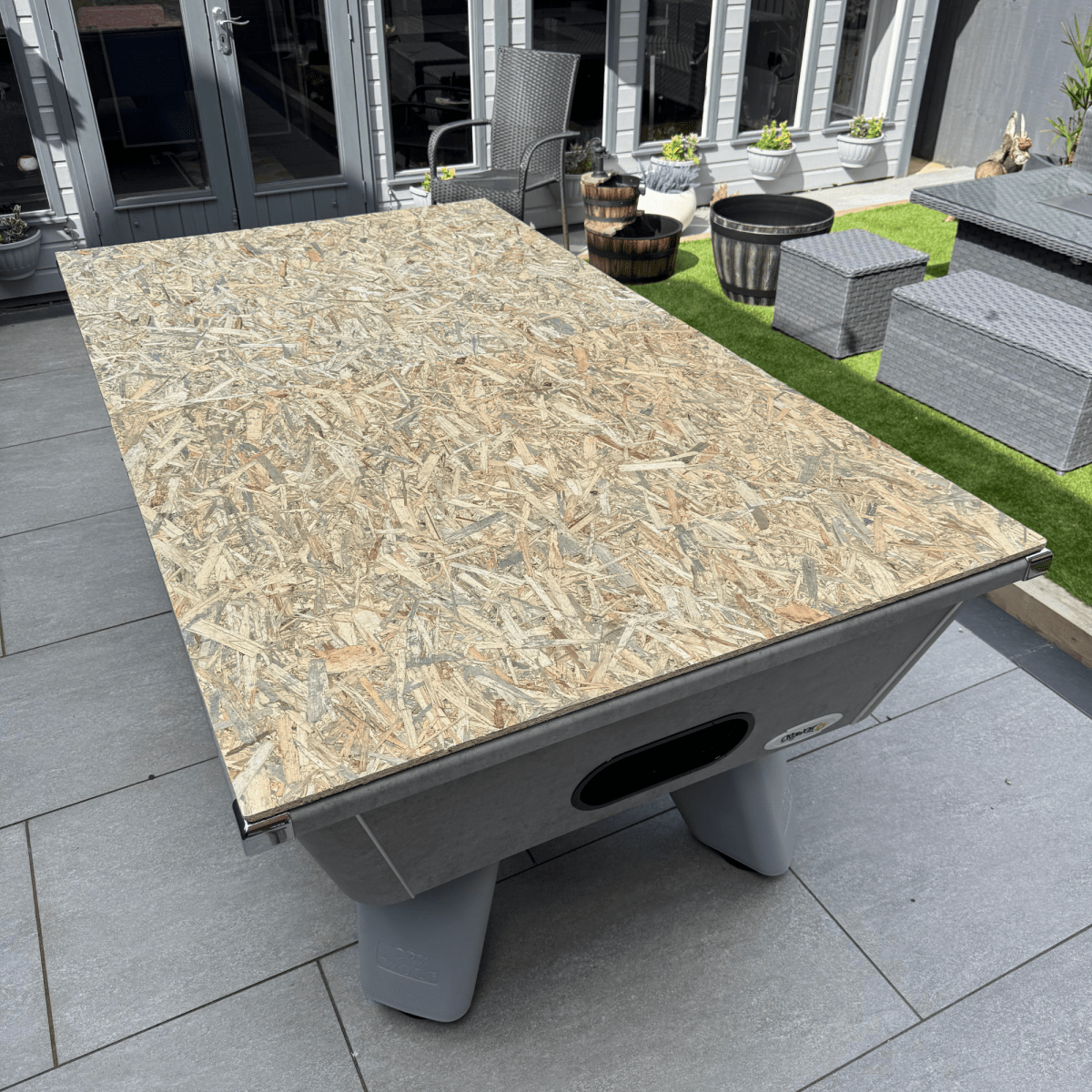 Cry Wolf Outdoor Tournament Pool Table - Urban Grey