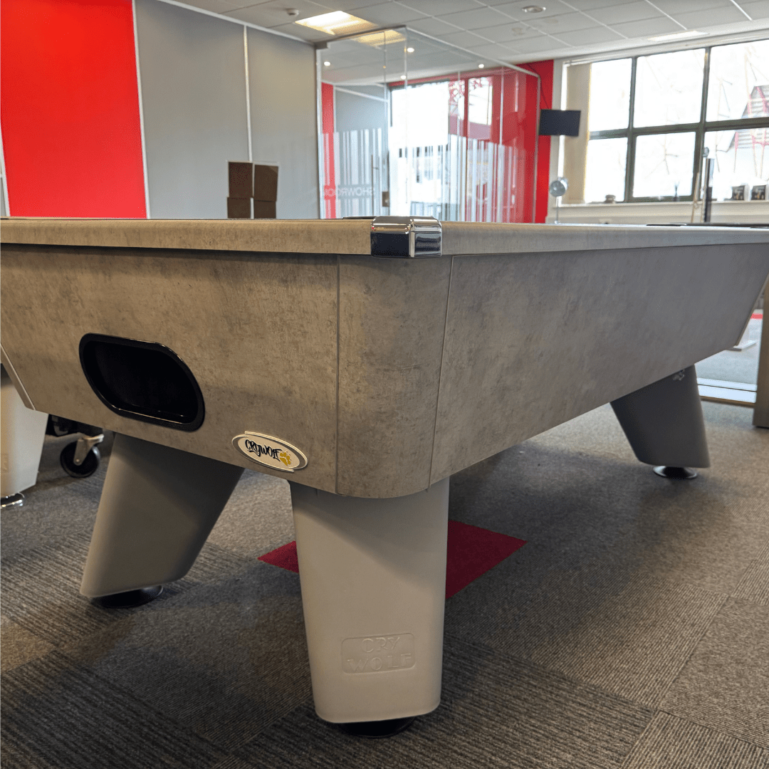 Cry Wolf Pool Table - Urban Grey