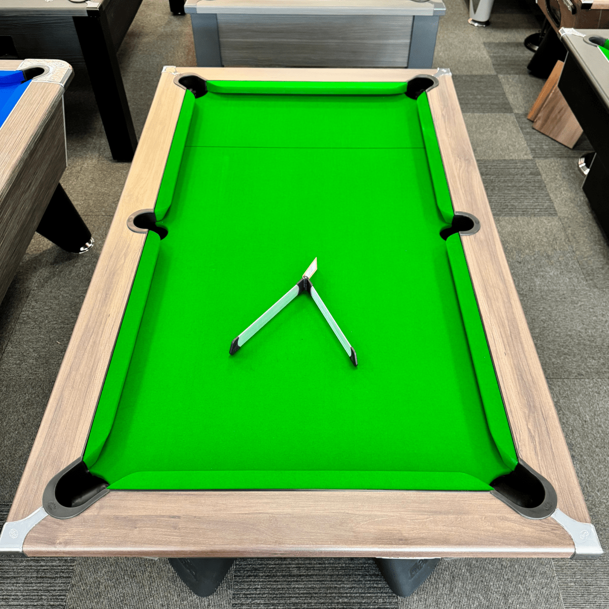 Cry Wolf Tournament Pool Table - Dark Walnut Edition