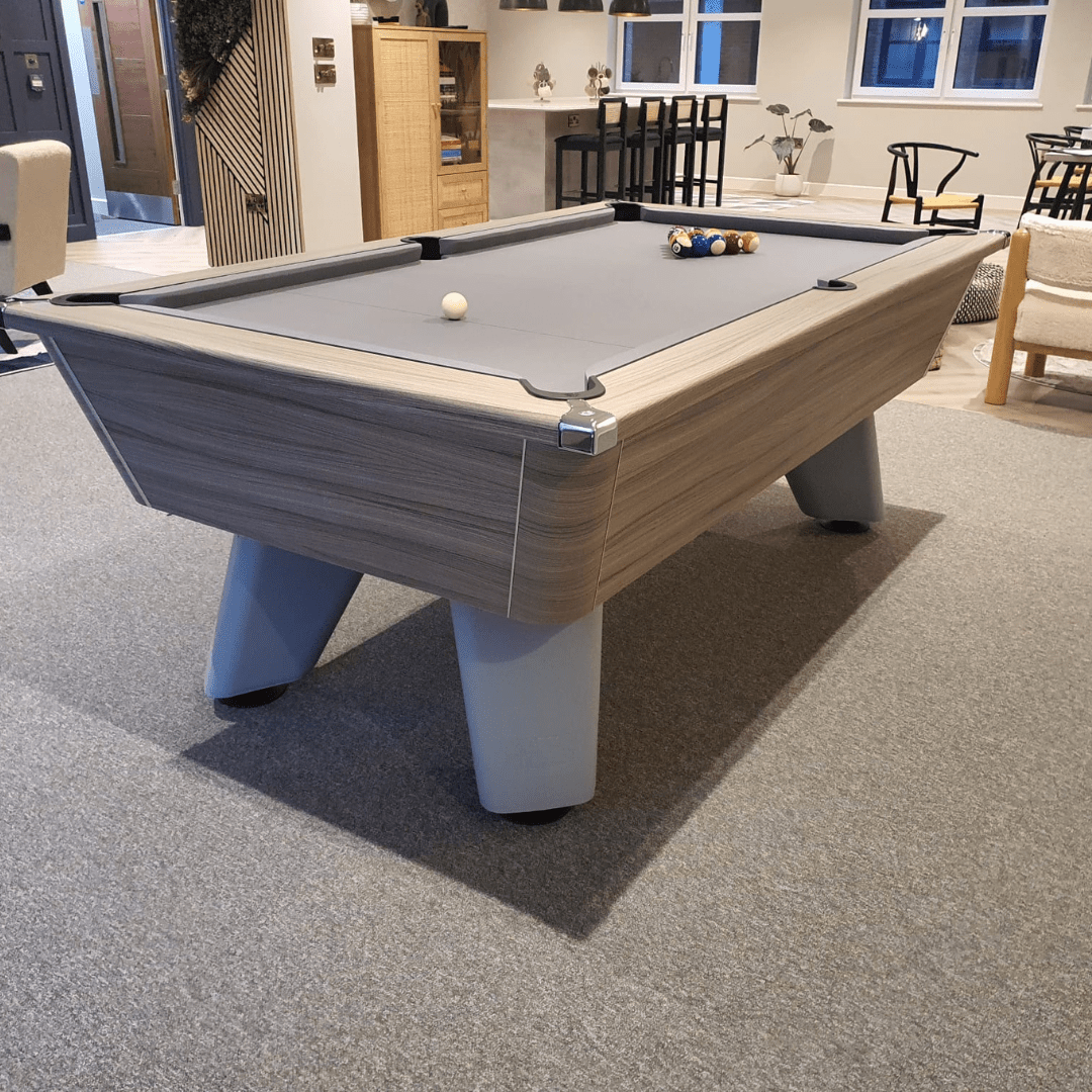 Cry Wolf Tournament Pool Table - Driftwood Edition
