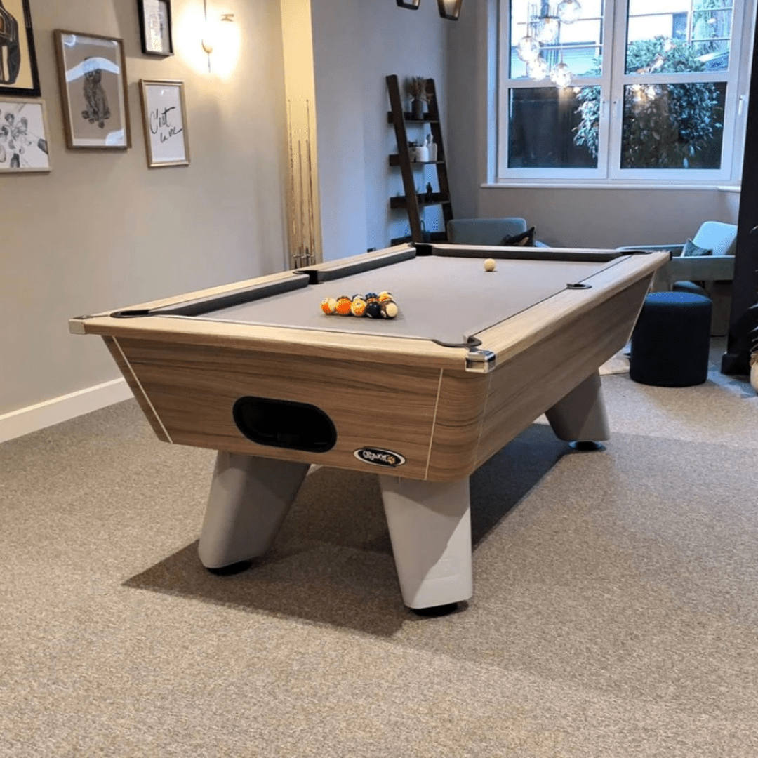 Cry Wolf Tournament Pool Table - Driftwood Edition