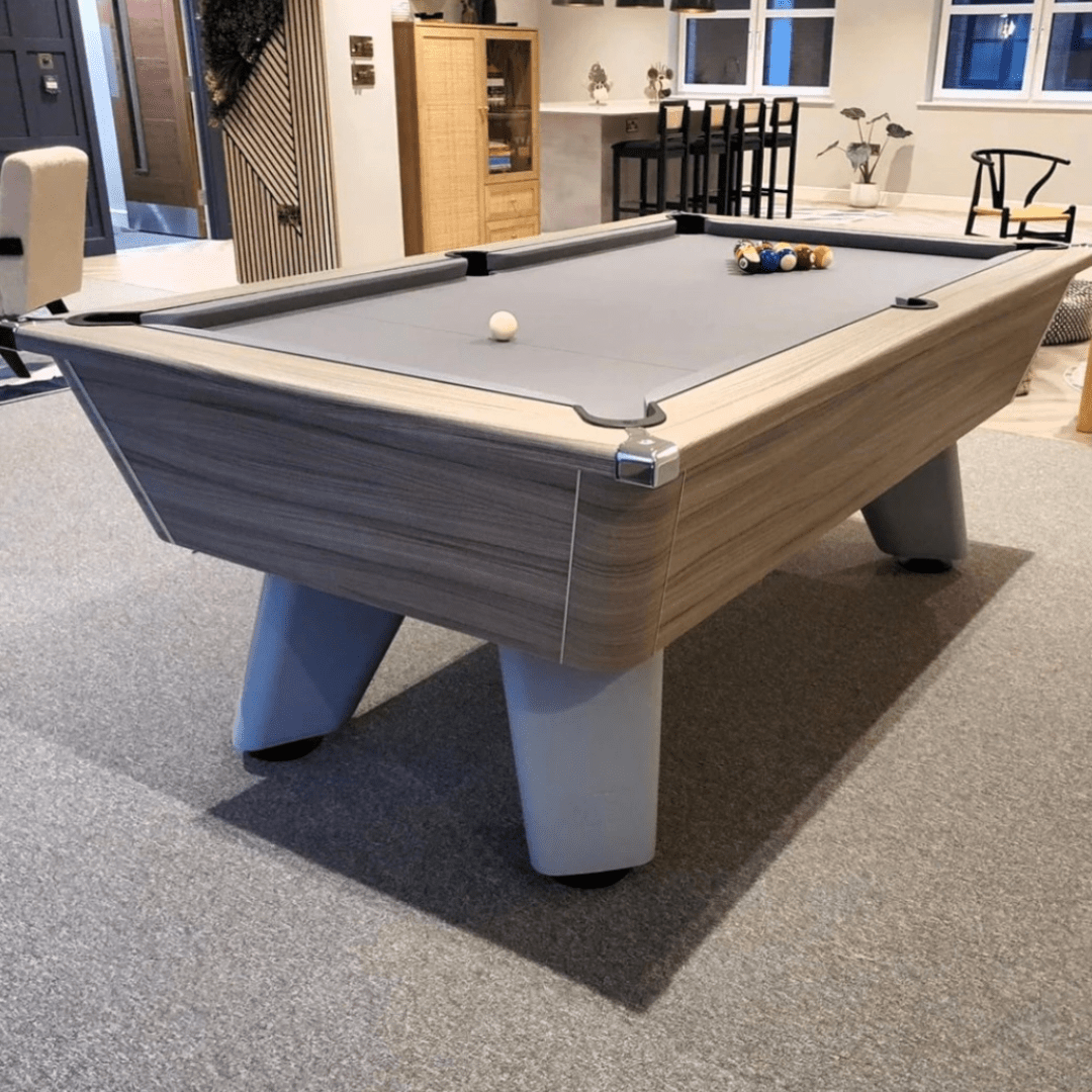 Cry Wolf Tournament Pool Table - Driftwood Edition