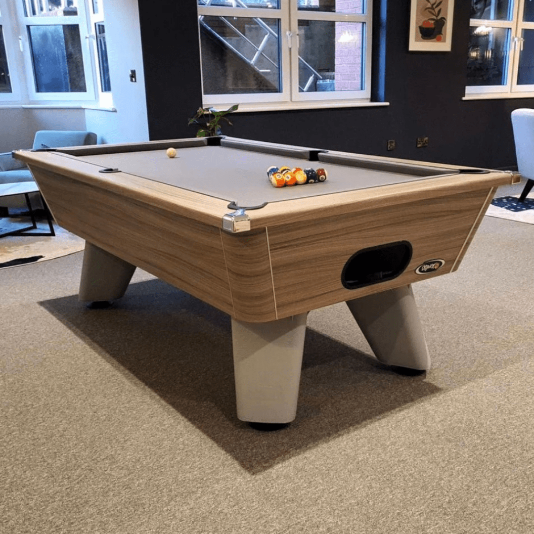 Cry Wolf Tournament Pool Table - Driftwood Edition
