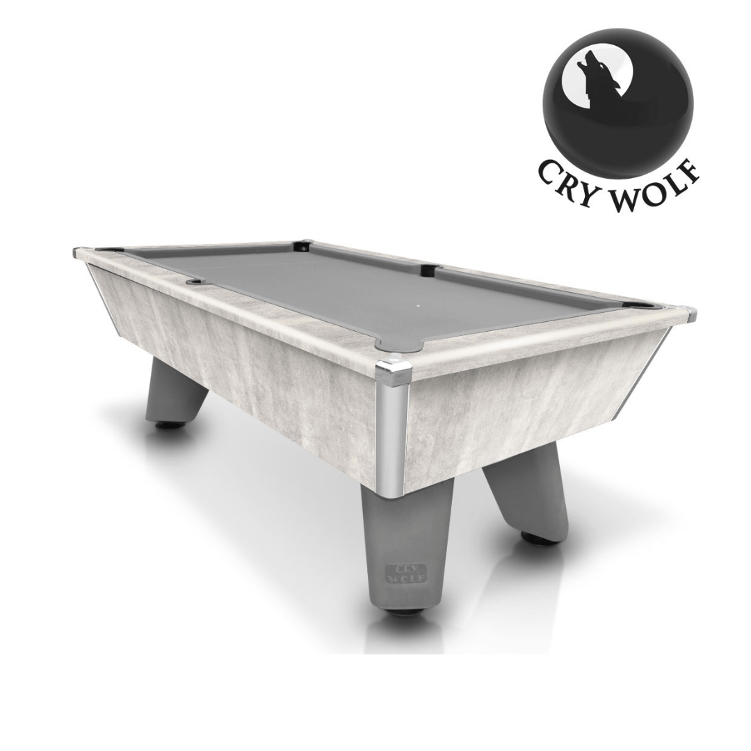 Cry Wolf Tournament Pool Table - Urban Grey