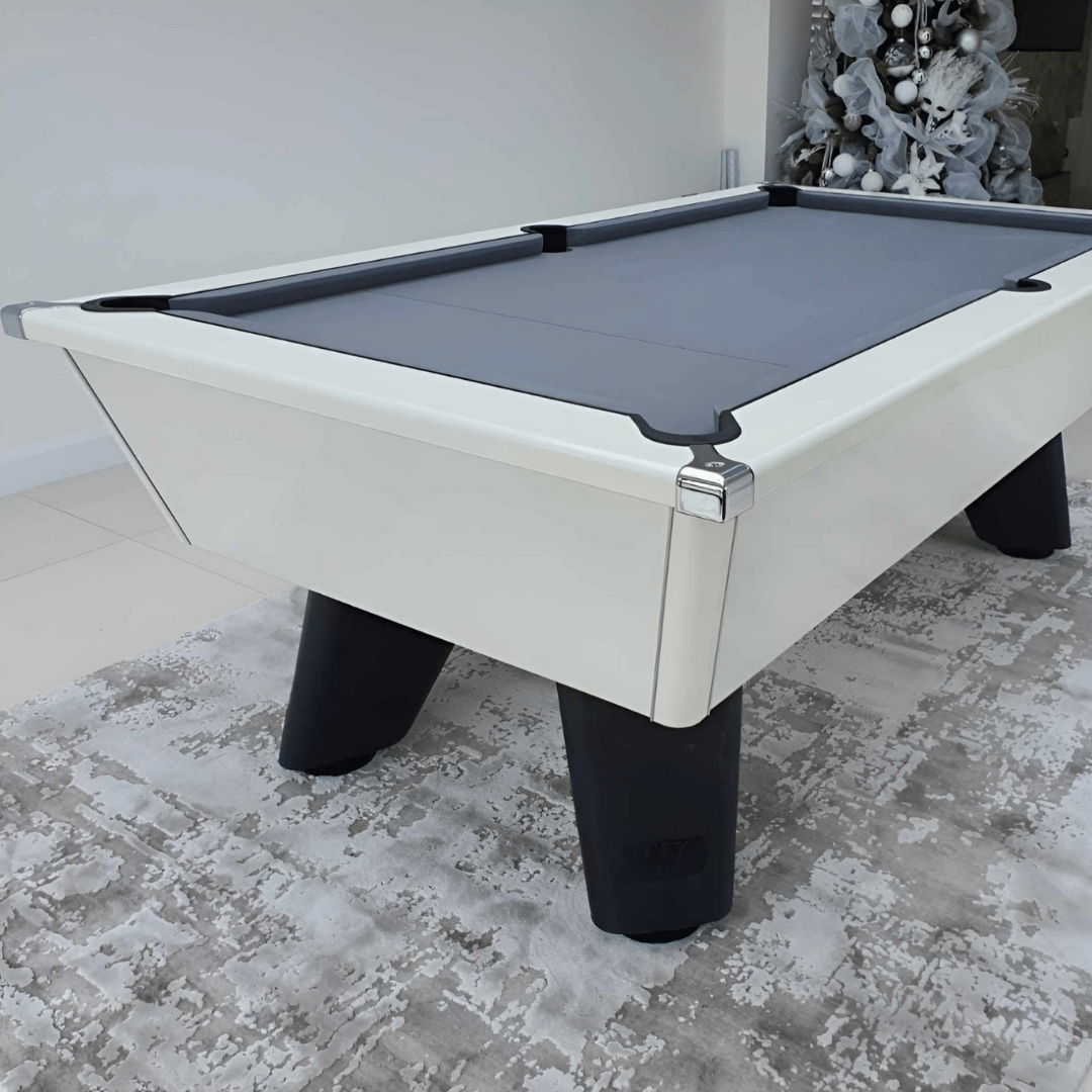 Cry Wolf Tournament Pool Table - White Edition