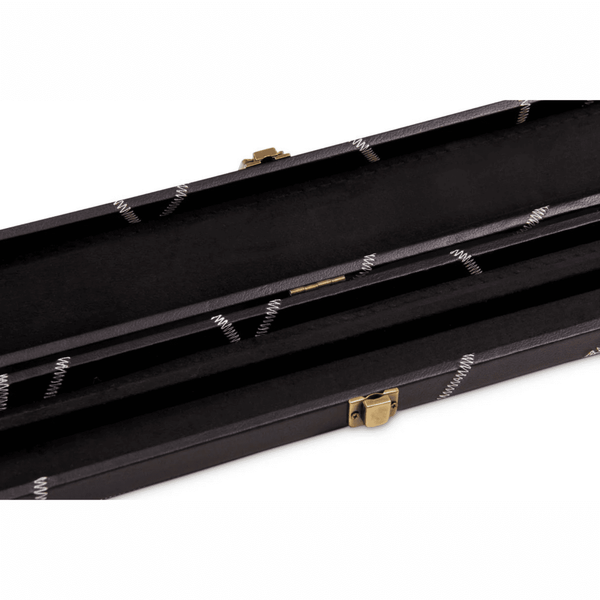 Deluxe 3/4 Classic Attache Snooker Pool Cue Case