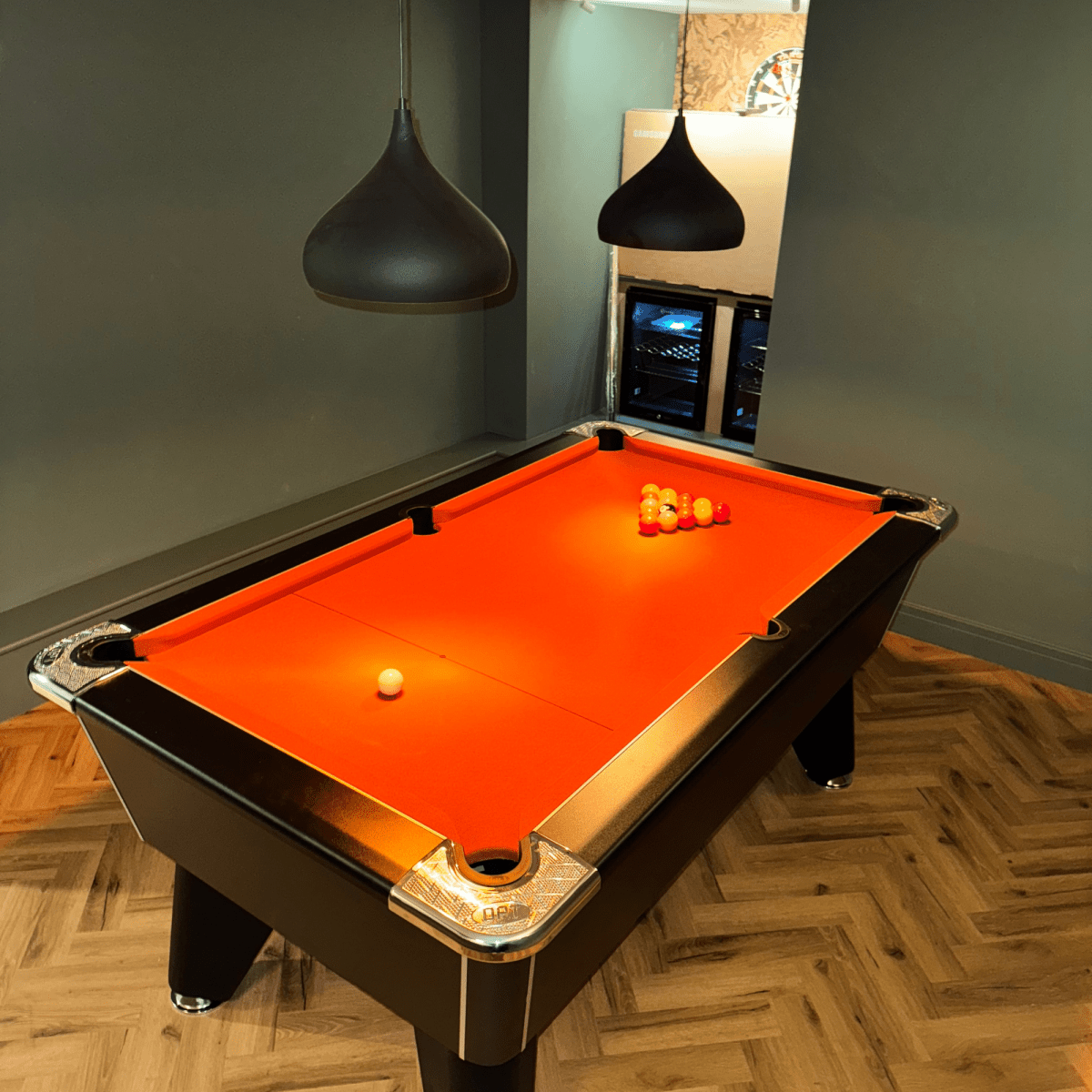 DPT Omega Pro Pool Table - Black